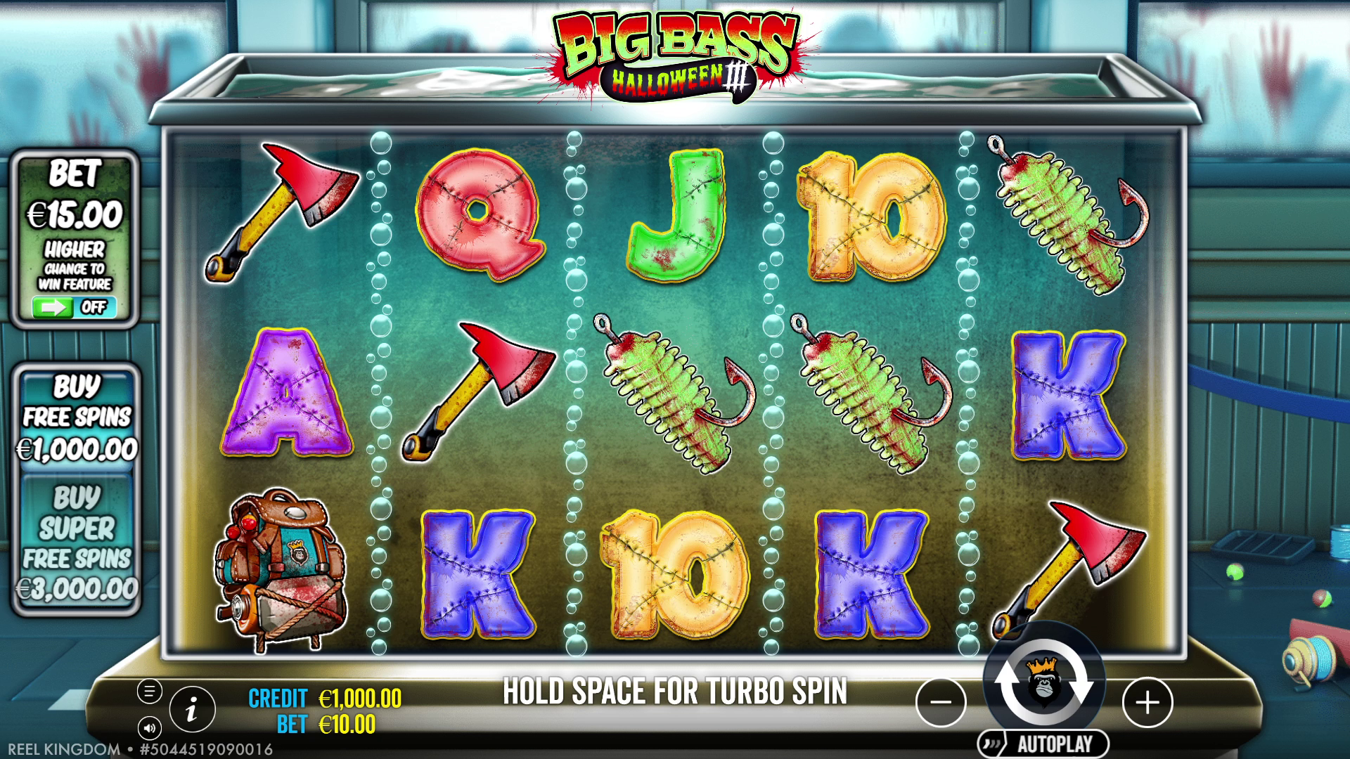 Big Bass Halloween 3 - screenshot with slot description 2